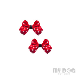 Kokardka dla psa - Minnie Mouse Mini 2szt