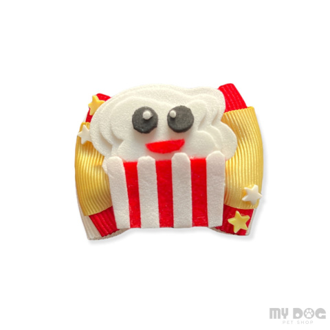 Kokardka dla psa - Popcorn